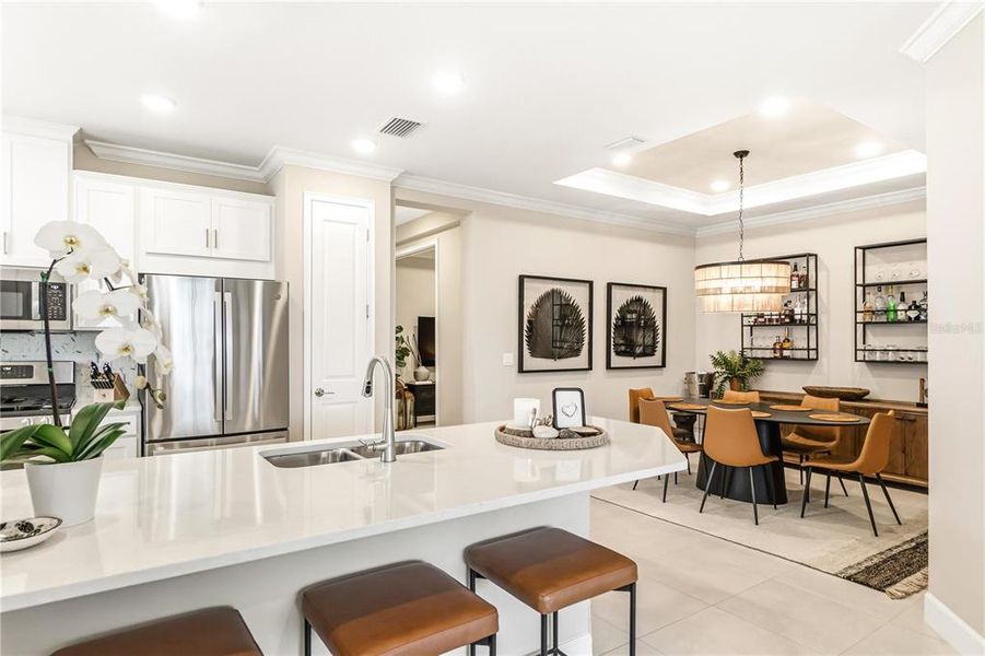 Furnished interior view inside a new home in , Lakewood Ranch (Image 18).
