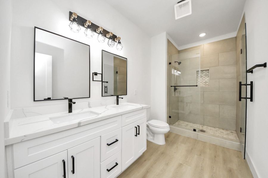 Furnished interior view inside a new home in , Alvin (Image 4). Furnished interior view inside a new home in , Alvin (Image 4).