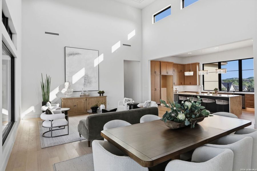 Furnished interior view inside a new home in , Boerne (Image 17).