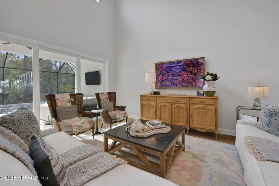 Furnished interior view inside a new home in Settler's Landing at Nocatee, Ponte Vedra (Image 47).