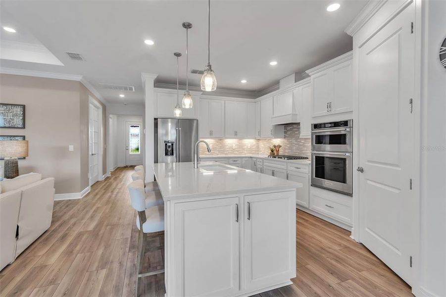 Furnished interior view inside a new home in Del Webb BayView, Parrish (Image 15). Furnished interior view inside a new home in Del Webb BayView, Parrish (Image 15).