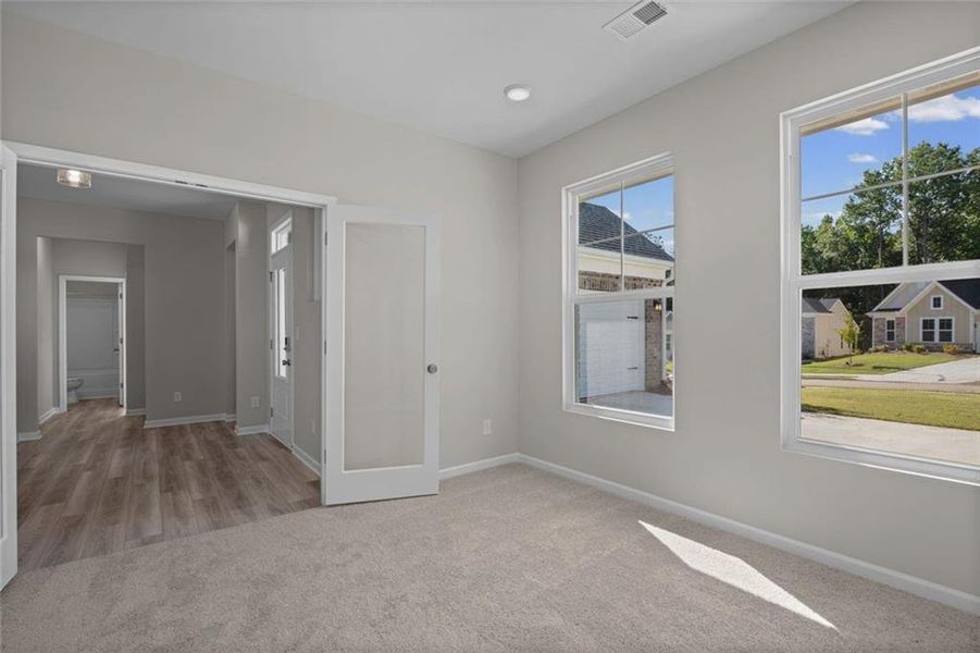 Spacious, unfurnished interior of a new home in Easton Park, Dallas (Image 13).