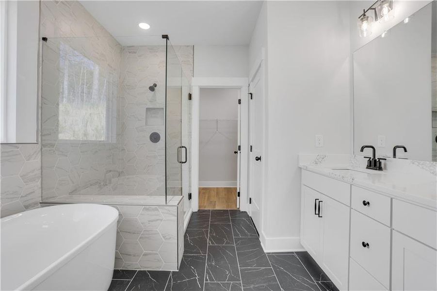 Furnished interior view inside a new home in Marble Tree, Ball Ground (Image 13).