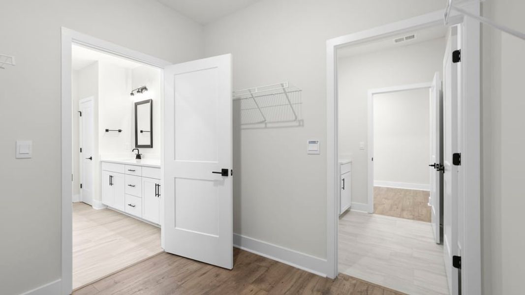 Spacious, unfurnished interior of a new home in Adams Glen, Greenville (Image 33).
