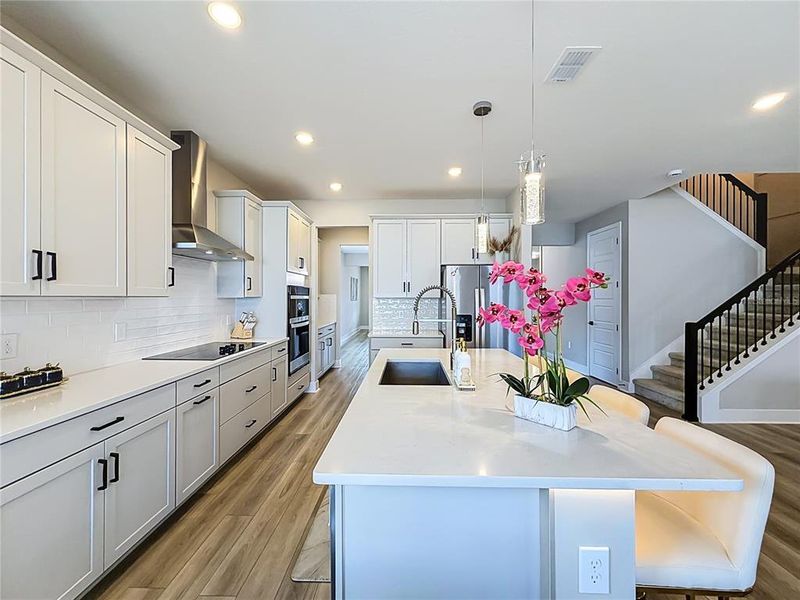 Furnished interior view inside a new home in , Minneola (Image 12).