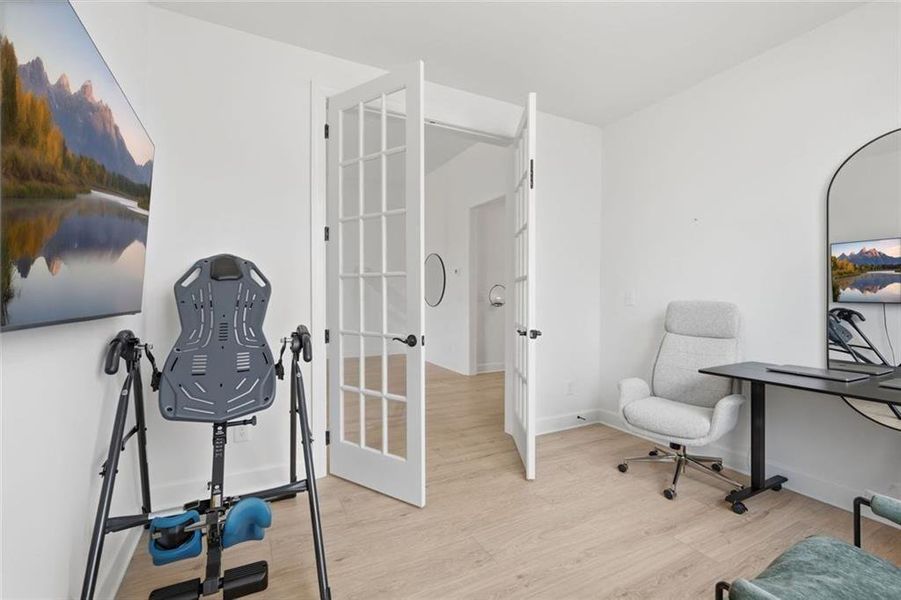 Furnished interior view inside a new home in , Hoschton (Image 20).