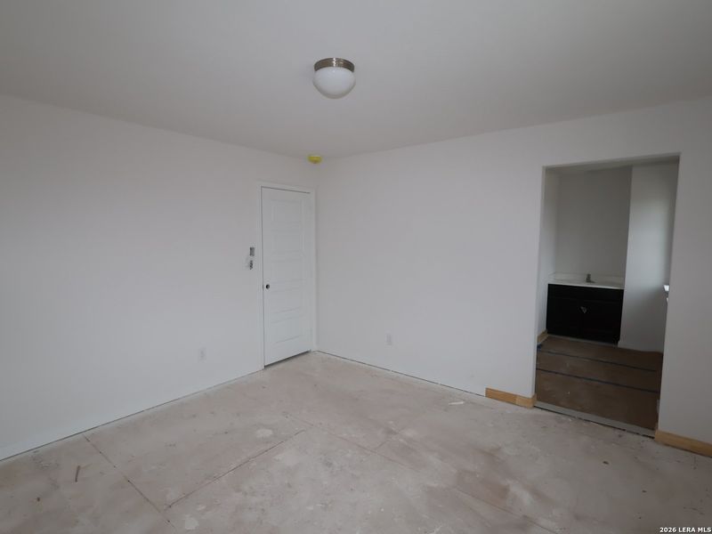 In-progress construction of a new home in Park Place, New Braunfels, TX (Image 39).