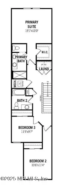 2D floor plan layout of this home in Egret Creek, Jacksonville, FL (Image 1). 2D floor plan layout of this home in Egret Creek, Jacksonville, FL (Image 1).