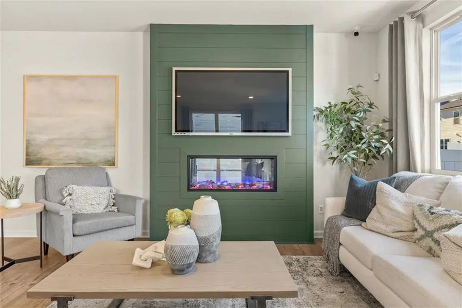 Furnished interior view inside a new home in , Lawrenceville (Image 10). Furnished interior view inside a new home in , Lawrenceville (Image 10).