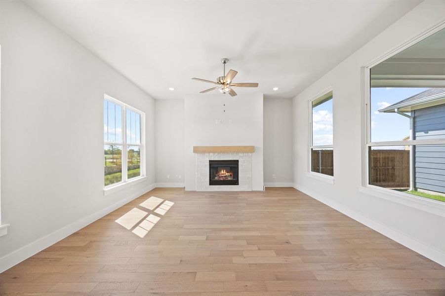 Spacious, unfurnished interior of a new home in The Heights at Uptown Celina, Celina (Image 26). Spacious, unfurnished interior of a new home in The Heights at Uptown Celina, Celina (Image 26).
