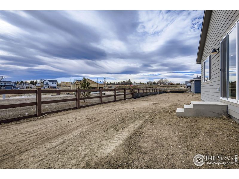 Backs to Open Space Backs to Open Space