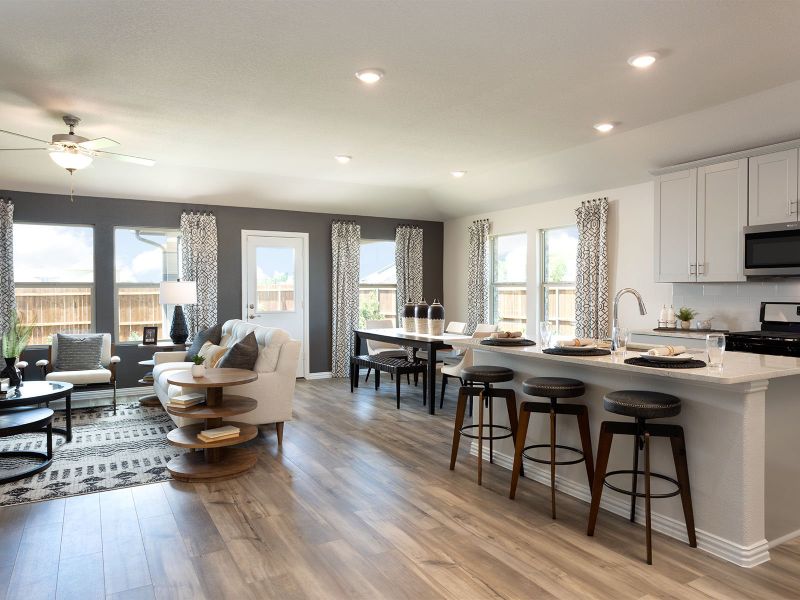 Enjoy entertaining with the open floorplan of the Fitzhugh