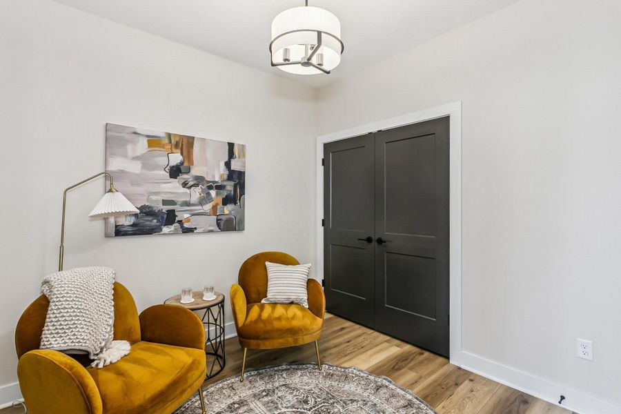 Furnished interior view inside a new home in The Courtyards at The Heritage, Andover (Image 11).
