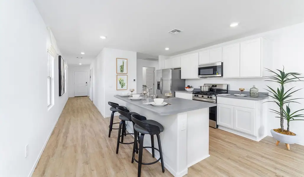 Furnished interior view inside a new home in Saguaro Bloom, Marana (Image 10).