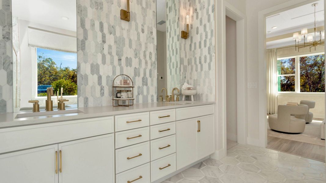 The Primary Bathroom The Primary Bathroom