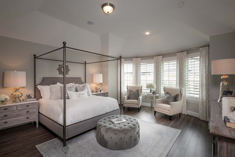 Representative Primary Bedroom - some options shown