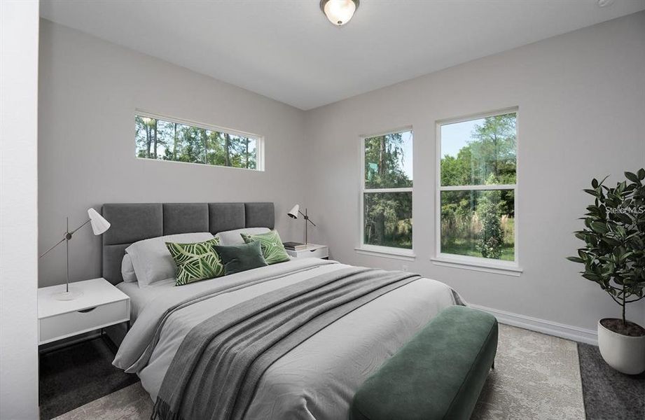 Furnished interior view inside a new home in Southern Hills Plantation, Brooksville (Image 10).