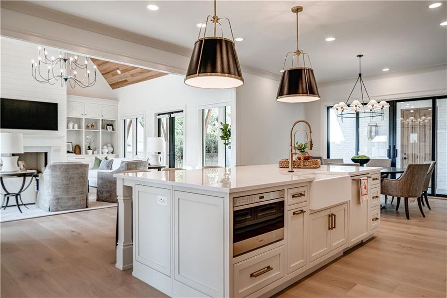 Furnished interior view inside a new home in , Cumming (Image 38).