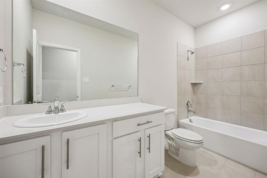 Photo is not of the actual home, but is an inspirational photo of builder’s model home and may depict options, furnishings, and/or decorator features that are not included.