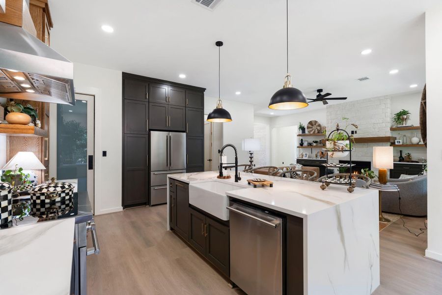 Furnished interior view inside a new home in , Livingston (Image 6).