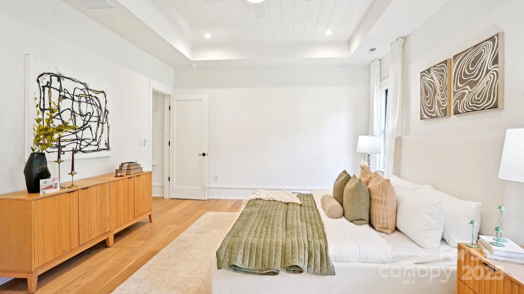 Furnished interior view inside a new home in , Charlotte (Image 28).