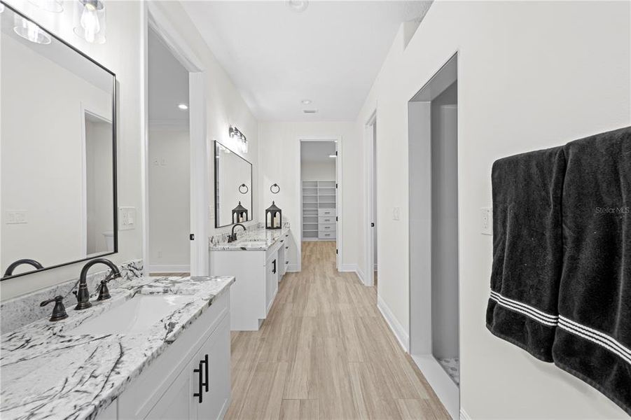 Furnished interior view inside a new home in , Weeki Wachee (Image 11).