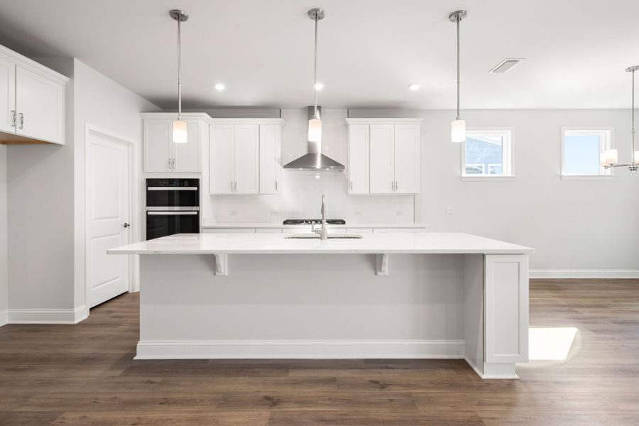 Furnished interior view inside a new home in Midpoint at New Riverside, Bluffton (Image 16).
