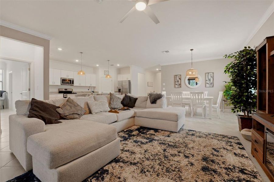 Furnished interior view inside a new home in , Port Charlotte (Image 8).