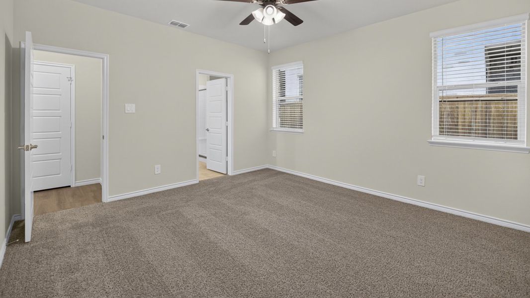 Representative unfurnished interior of a home built from the Cayuga by D.R. Horton in Lilybrooke at Legacy Hills, Celina (Image 10). Representative unfurnished interior of a home built from the Cayuga by D.R. Horton in Lilybrooke at Legacy Hills, Celina (Image 10).