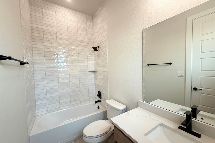 Furnished interior view inside a new home in Feathergrass, Georgetown (Image 15).