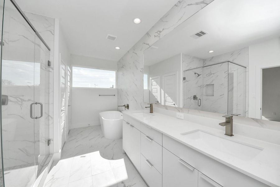 Furnished interior view inside a new home in Piccolina, Houston (Image 11).