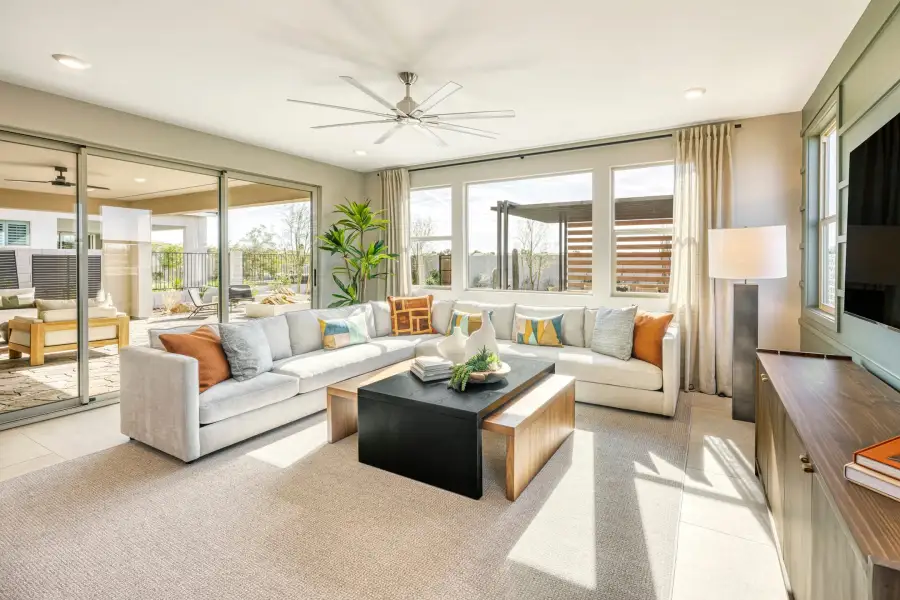 Furnished interior view inside a new home in Terraza, San Tan Valley (Image 12).