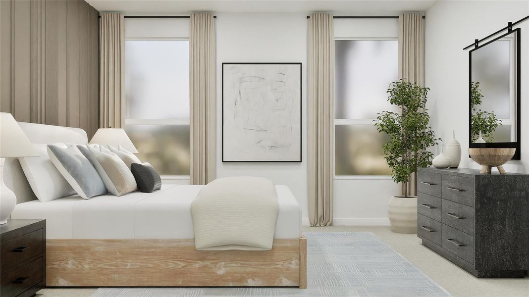 Furnished interior view inside a new home in Cotton Brook, Hutto (Image 35).