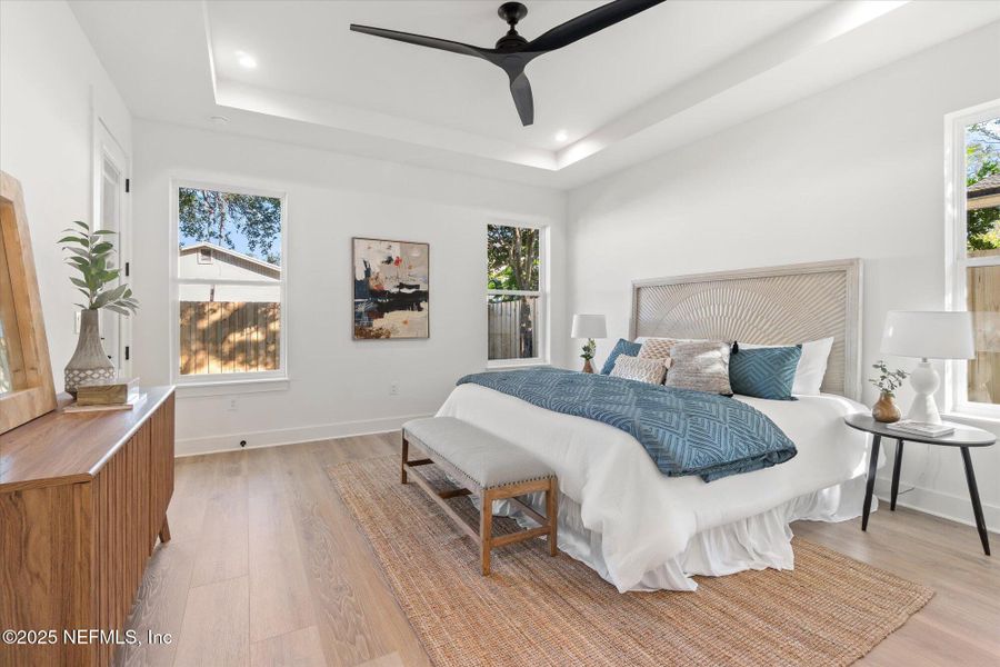 Furnished interior view inside a new home in , Jacksonville Beach (Image 6). Furnished interior view inside a new home in , Jacksonville Beach (Image 6).