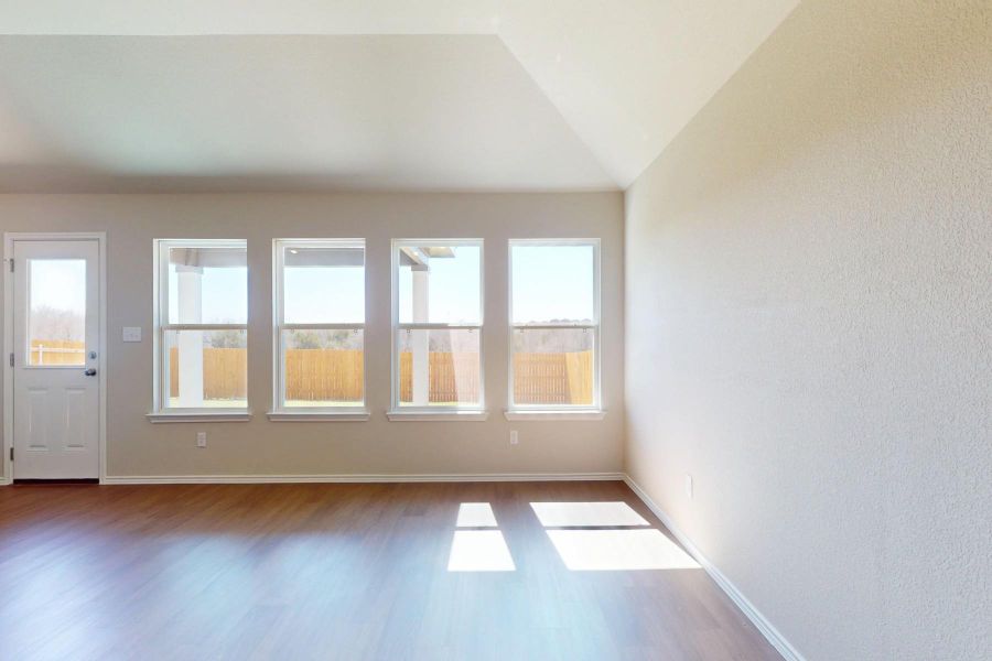 Spacious, unfurnished interior of a new home in Carillon, Manor (Image 17).