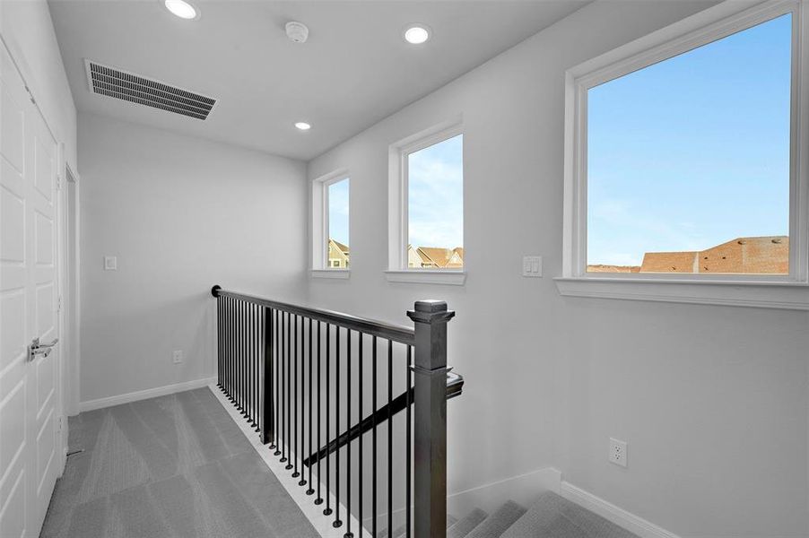 Spacious, unfurnished interior of a new home in Painted Tree Woodland West – Cottages, McKinney (Image 19).