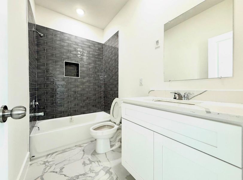 Furnished interior view inside a new home in , Houston (Image 3). Furnished interior view inside a new home in , Houston (Image 3).