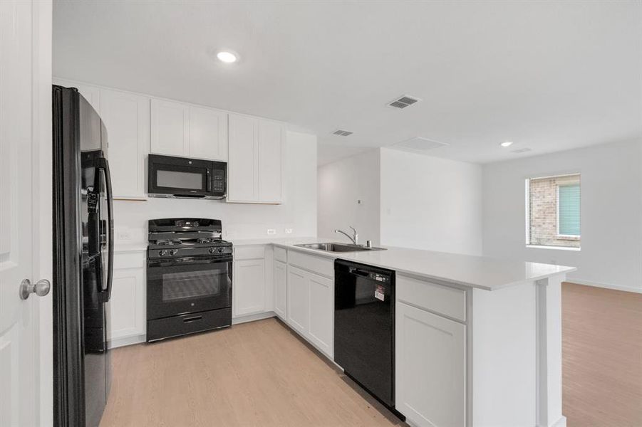 Furnished interior view inside a new home in Falcon Heights, Forney (Image 9).