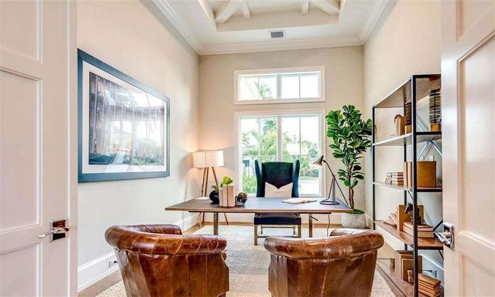 Furnished interior view inside a new home in , Fayetteville (Image 10).