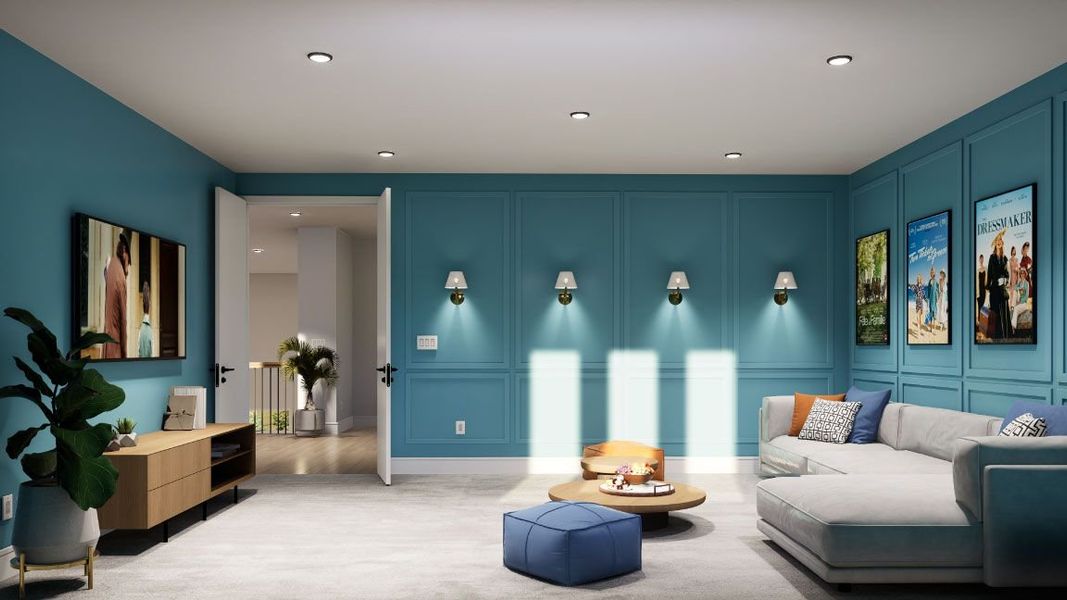 Representative furnished interior of a home built from the L675 by Lifestyle Homes in Heritage Series 64s, Frisco (Image 15).