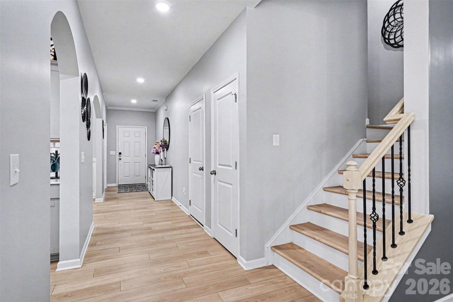 Spacious, unfurnished interior of a new home in Falls Cove at Lake Norman, Troutman (Image 22).