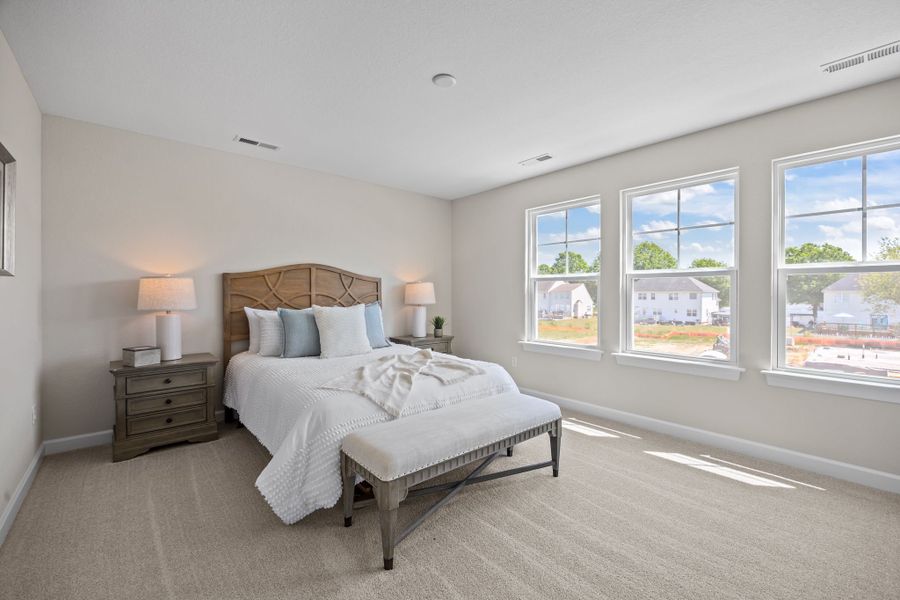 Furnished interior view inside a new home in Neill's Pointe, Angier (Image 24).