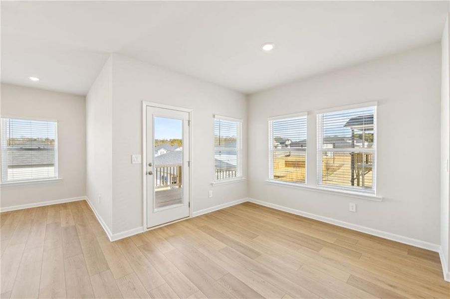 Spacious, unfurnished interior of a new home in Preserve at Mountain Creek, Pendergrass (Image 37).