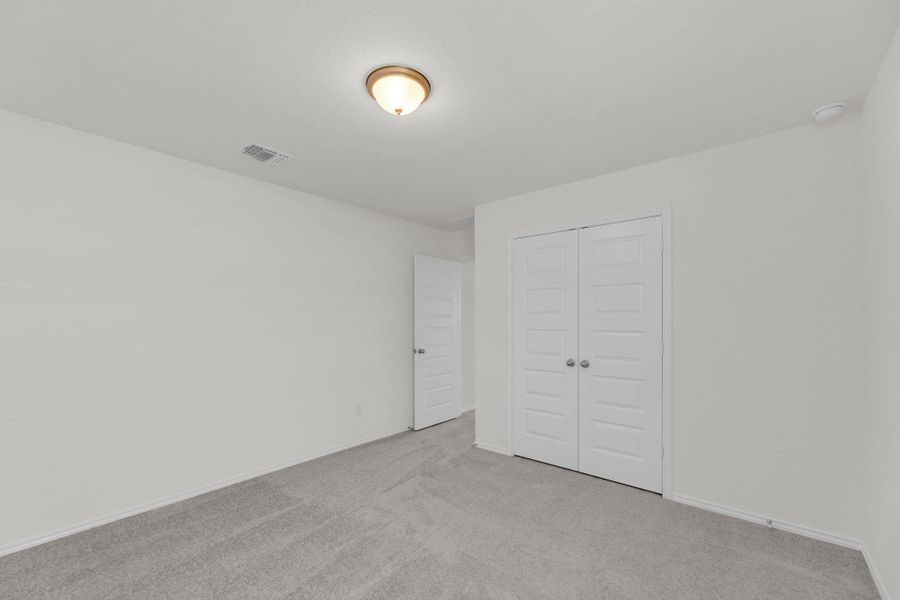 Spacious, unfurnished interior of a new home in Salerno - Heritage Collection, Round Rock (Image 22). Spacious, unfurnished interior of a new home in Salerno - Heritage Collection, Round Rock (Image 22).