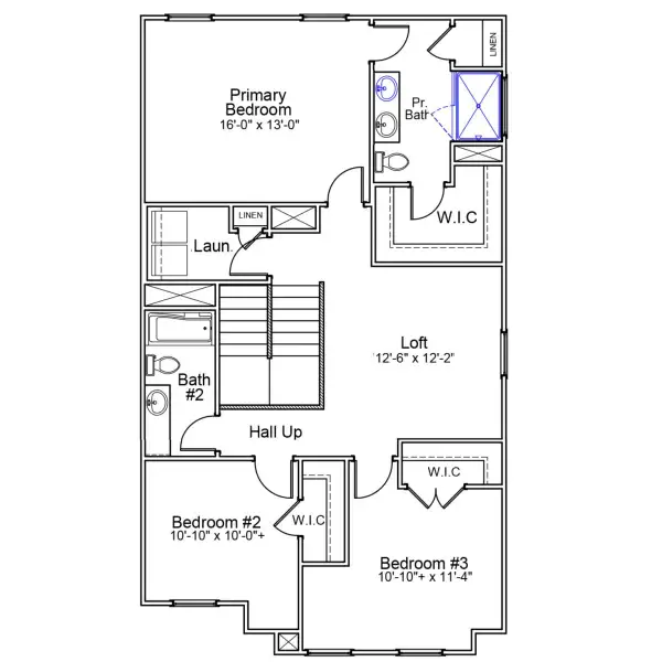 2D floor plan layout of this home in Central Creek, Goose Creek, SC (Image 4). 2D floor plan layout of this home in Central Creek, Goose Creek, SC (Image 4).