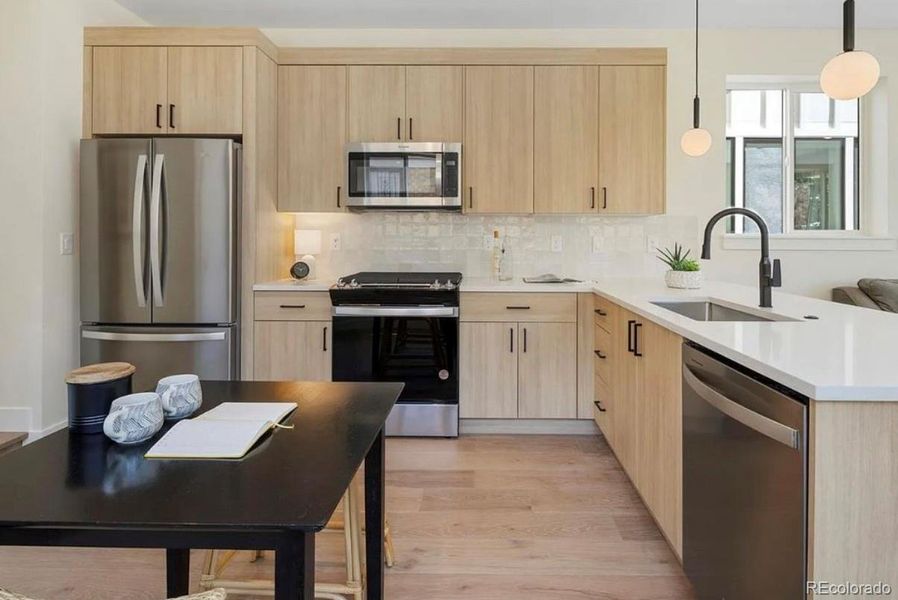 Furnished interior view inside a new home in , Denver (Image 11).