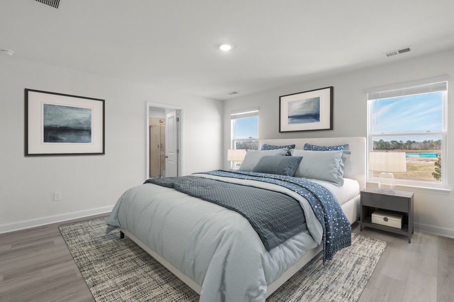 Furnished interior view inside a new home in Waterside - Boardwalk Series, Longs (Image 5). Furnished interior view inside a new home in Waterside - Boardwalk Series, Longs (Image 5).