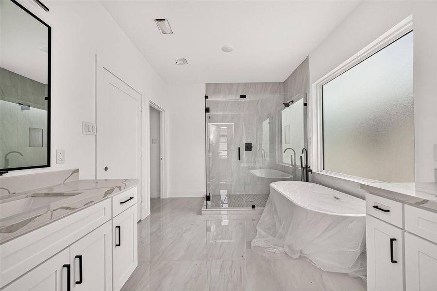 Furnished interior view inside a new home in , Spring (Image 12).