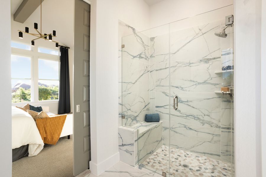 Representative furnished interior of a home built from the Franklin by Scott Felder Homes in Prominence, San Antonio (Image 9). Representative furnished interior of a home built from the Franklin by Scott Felder Homes in Prominence, San Antonio (Image 9).