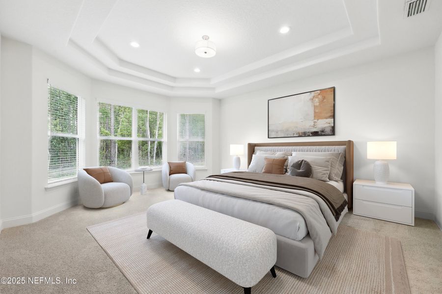 Furnished interior view inside a new home in Goose Creek Estates, Green Cove Springs (Image 5).